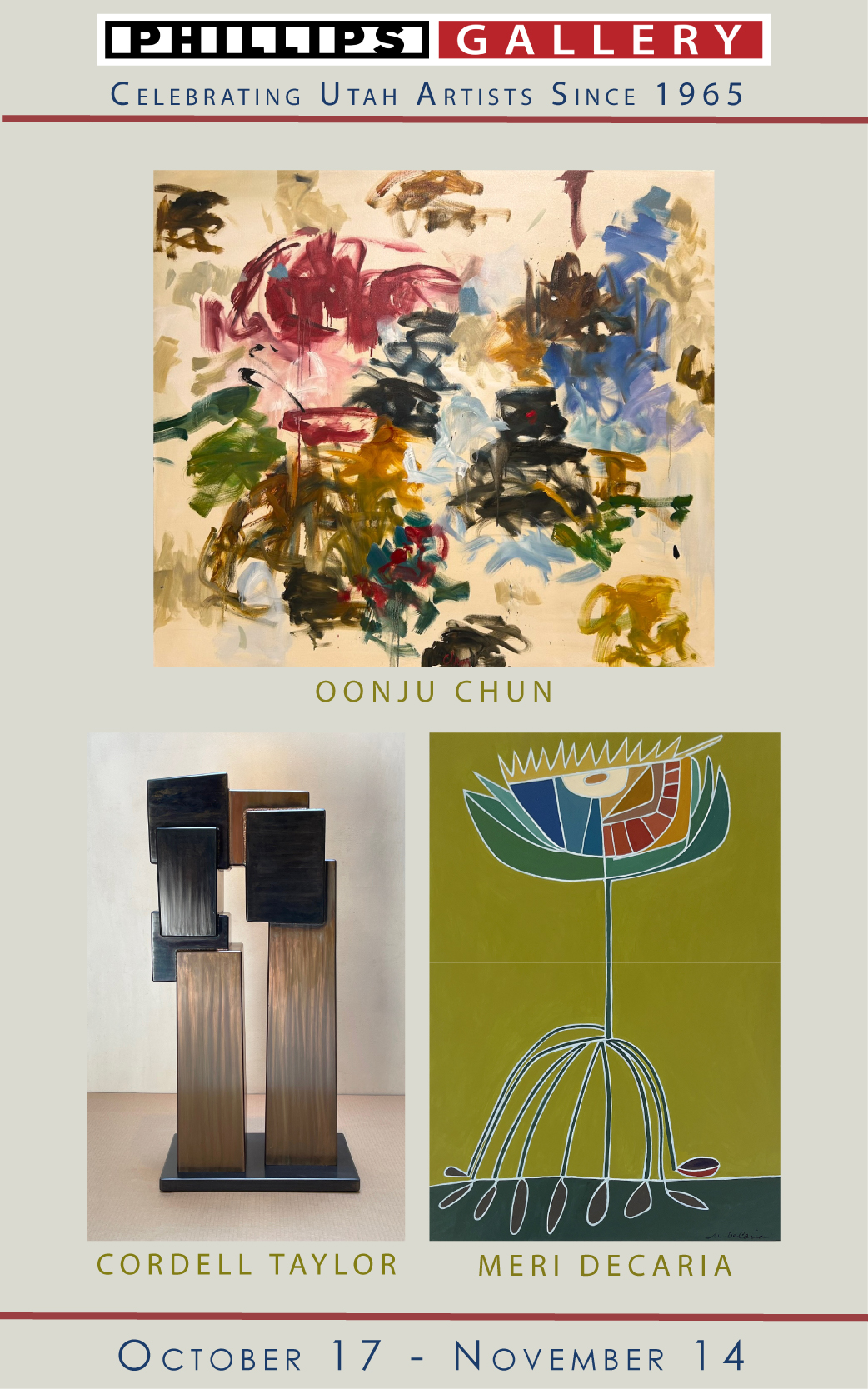 Oonju Chun, Meri DeCaria, Cordell Taylor